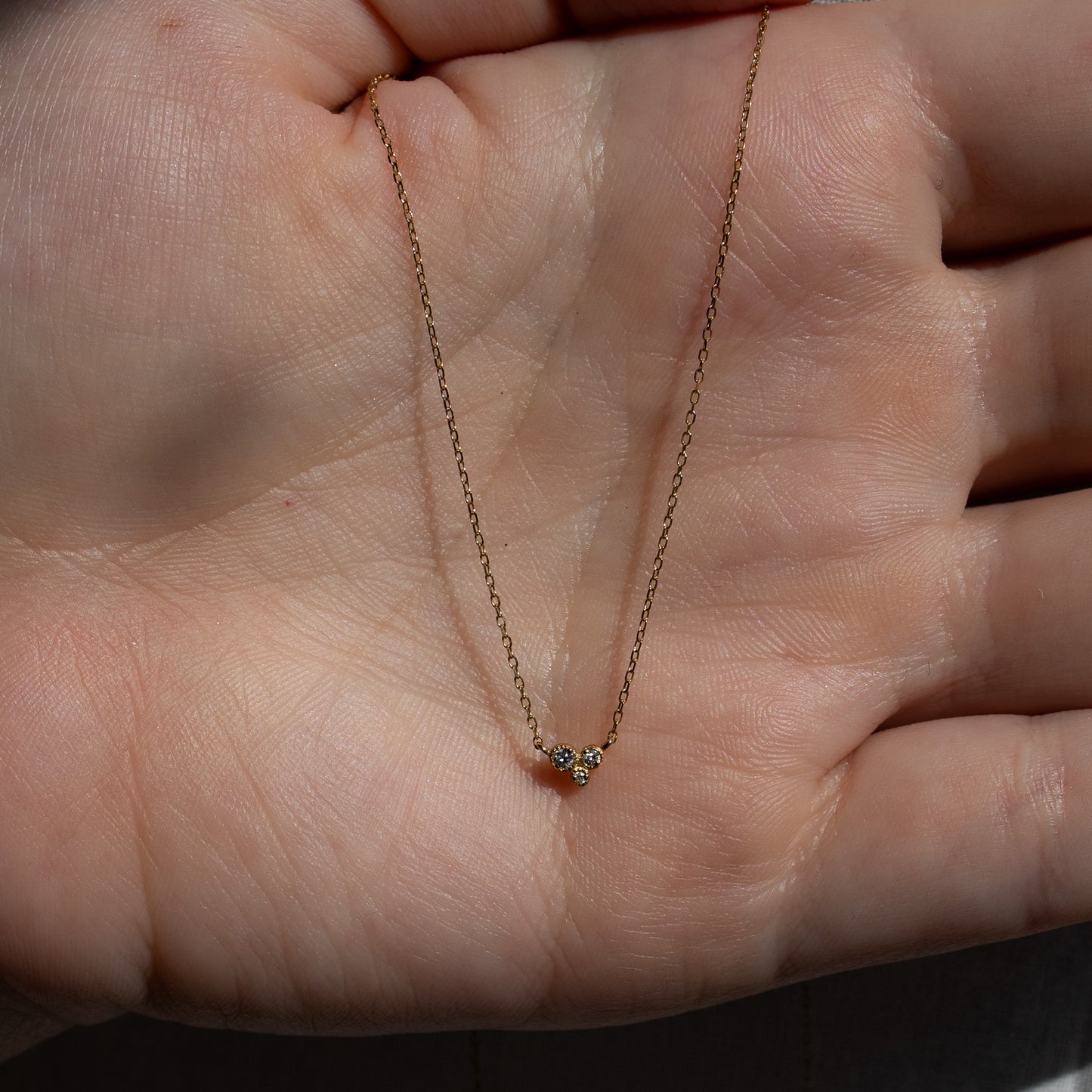Diamond Trio Necklace
