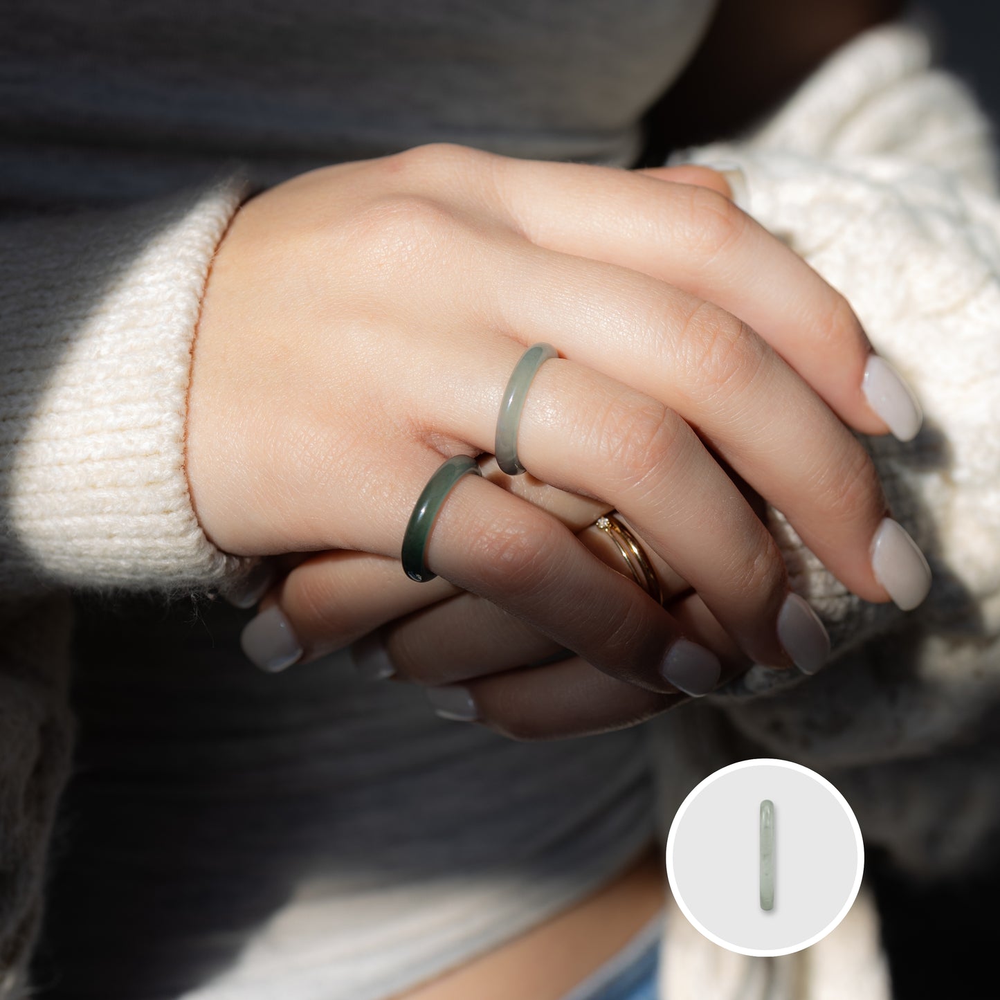 Green Jade Ring