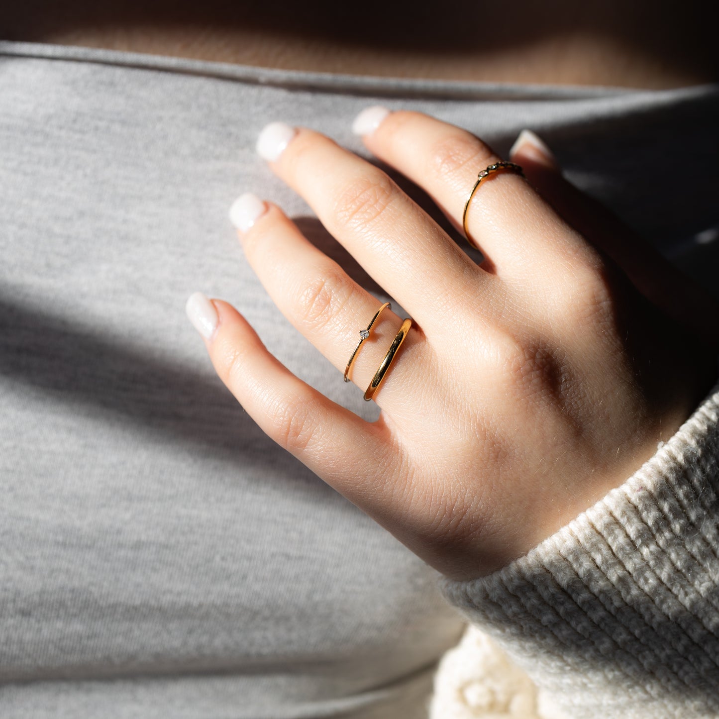 Mini One Diamond Ring