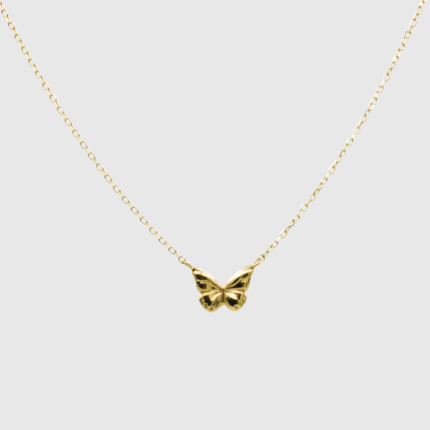 Gold Butterfly Necklace