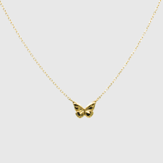 Gold Butterfly Necklace
