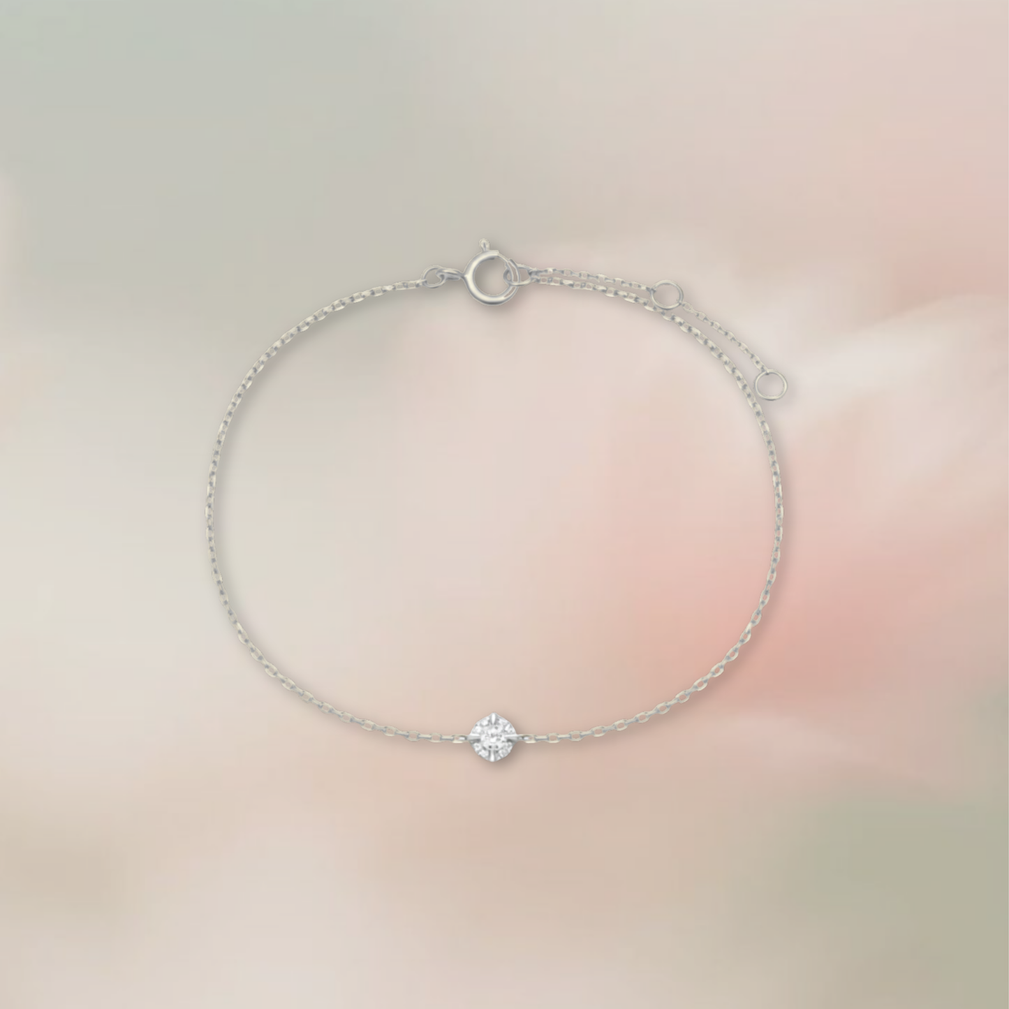 Classic Round Diamond Bracelet