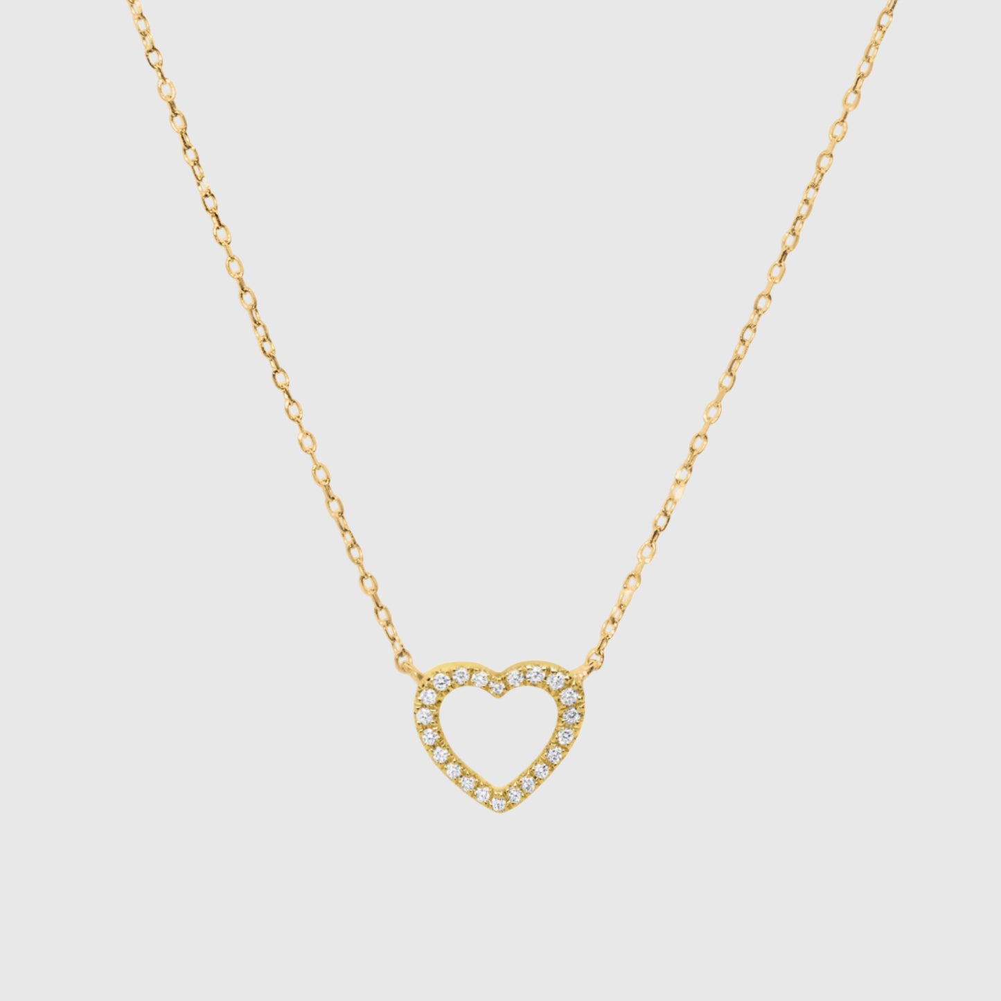Diamond Heart Necklace