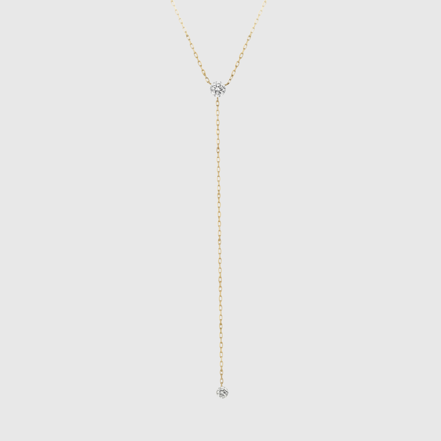 Diamond Lariat Necklace