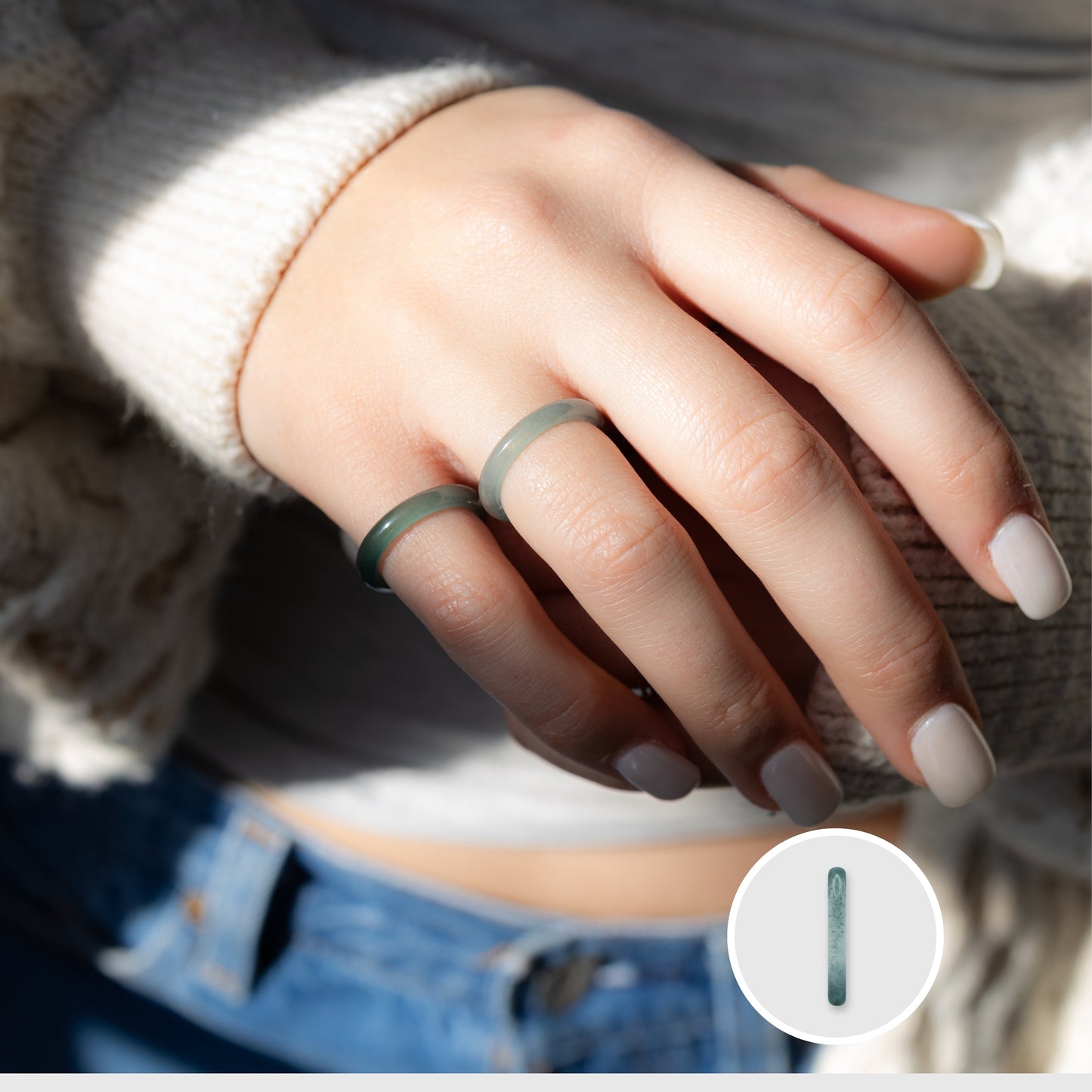Green Jade Ring