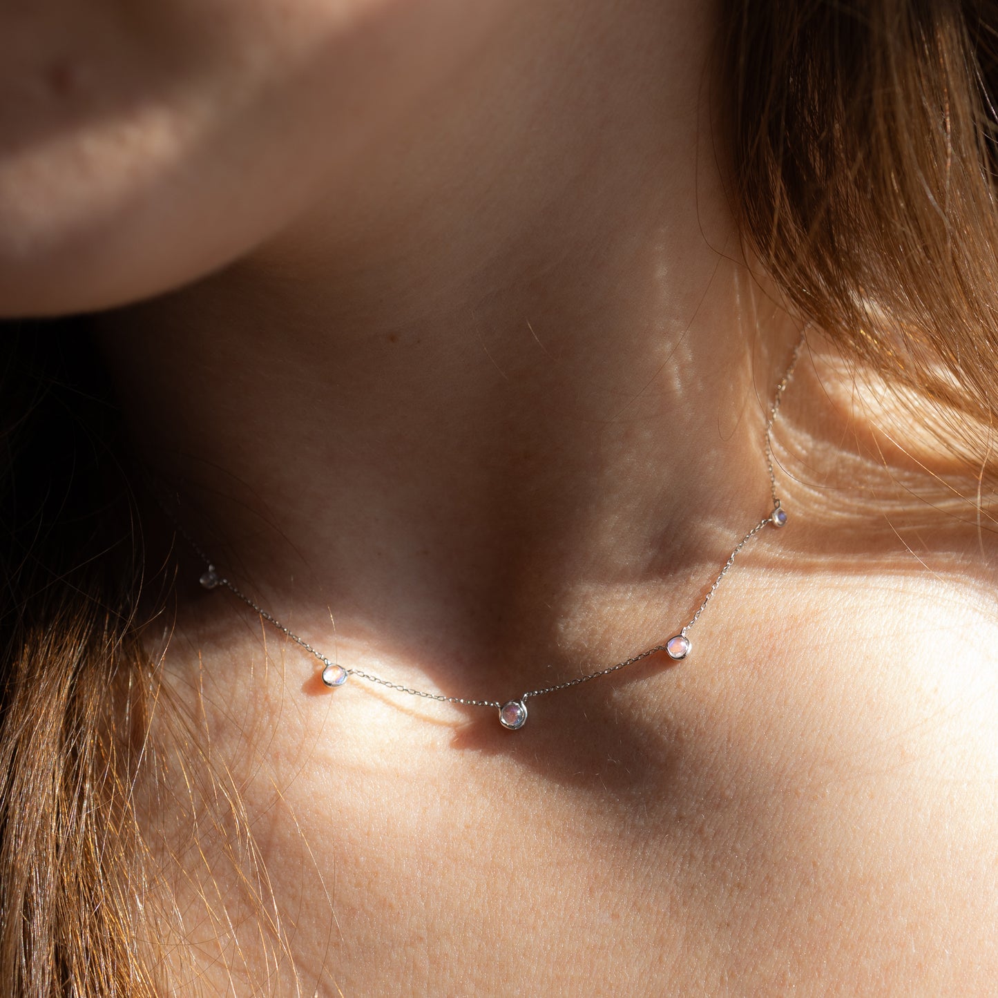 Moonstone Multi Stone Necklace
