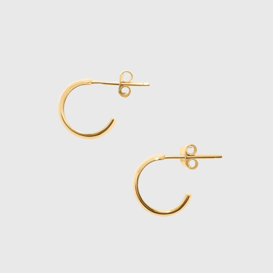 Small Bold Open Hoops