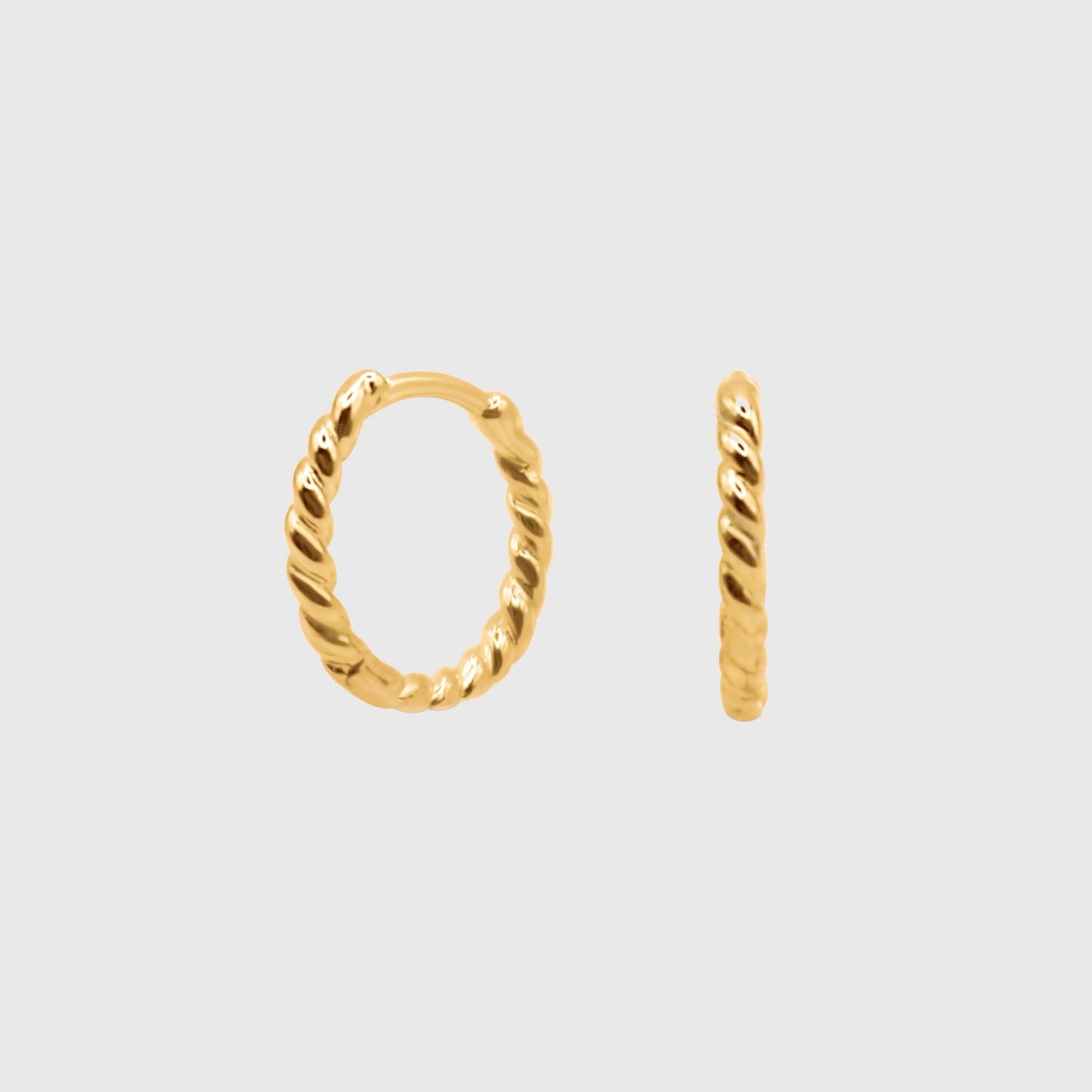 Small Twisted Rope Hoops