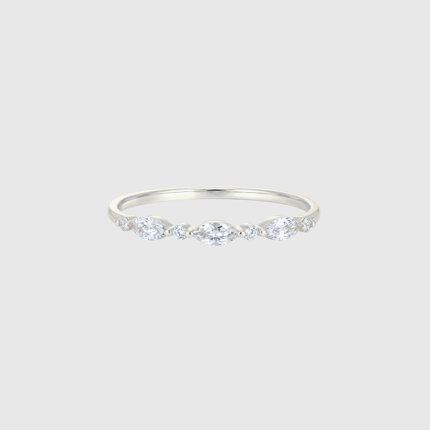 Topaz Sapphire Marquise Ring