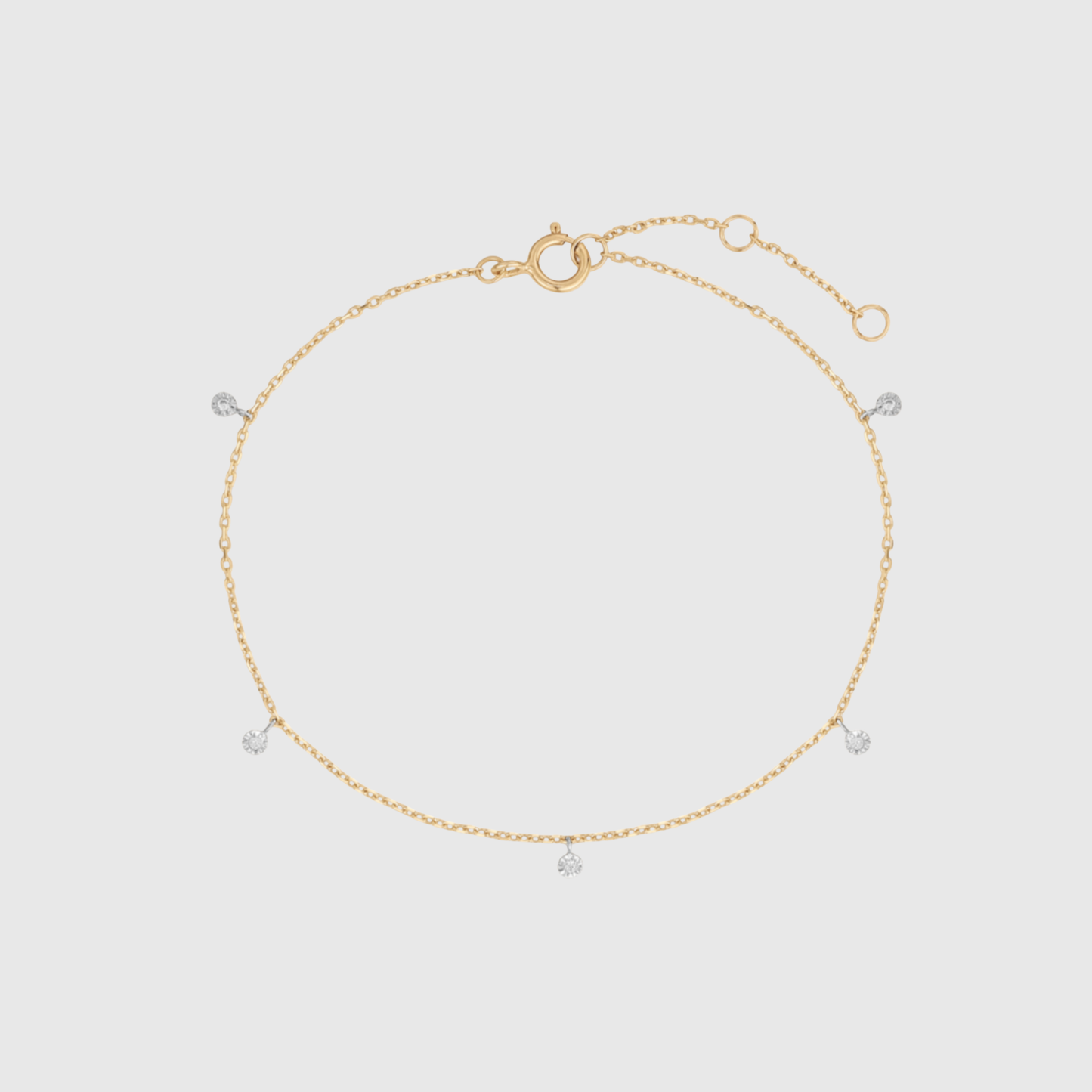 Two Toned Diamond Bracelet