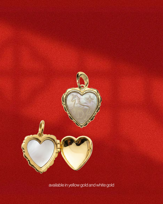 Year of the Horse Locket Charm