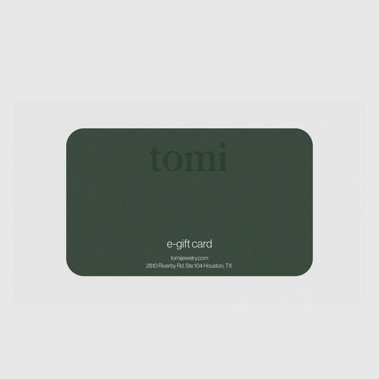 Tomi Jewelry Gift Card