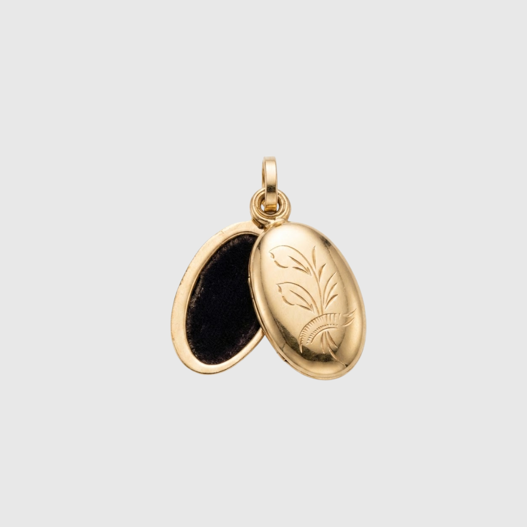 Vintage Flora Locket