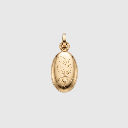 Vintage Flora Locket